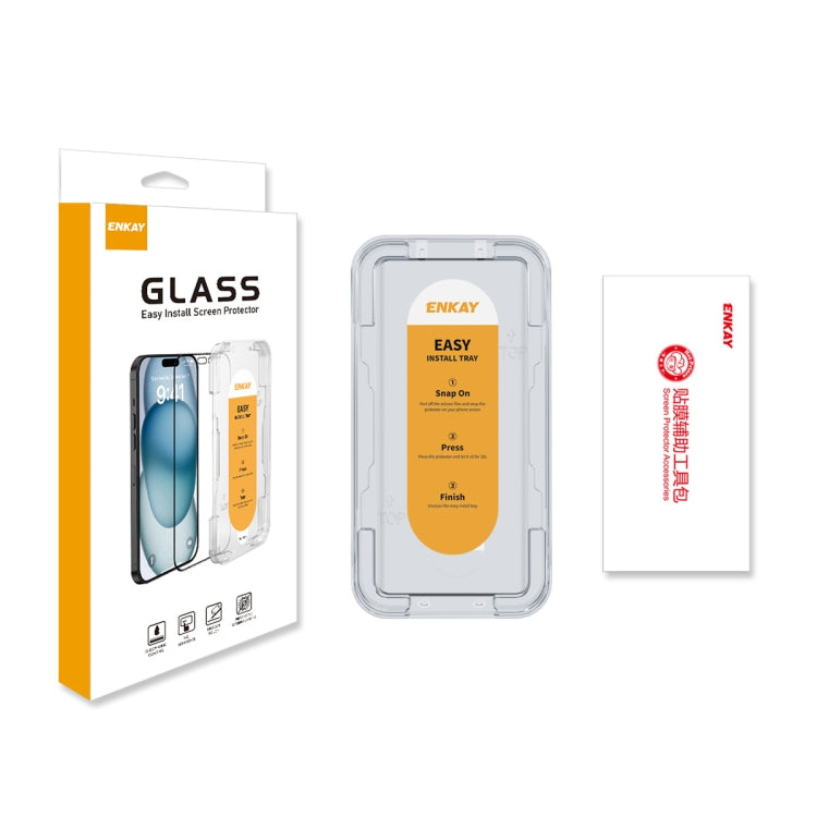 For Realme 12 Pro / 12 Pro+ ENKAY Easy Install Hot Bending Full Coverage Side Glue Tempered Glass Film by ENKAY