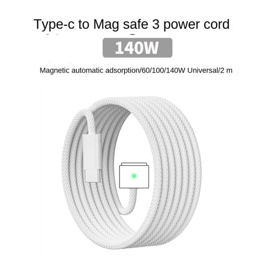 US Plug 140W USB-C PD Power Adapter with Type-C to Magsafe3 Magnetic Charging Cable, Length: 2 m by buy2fix