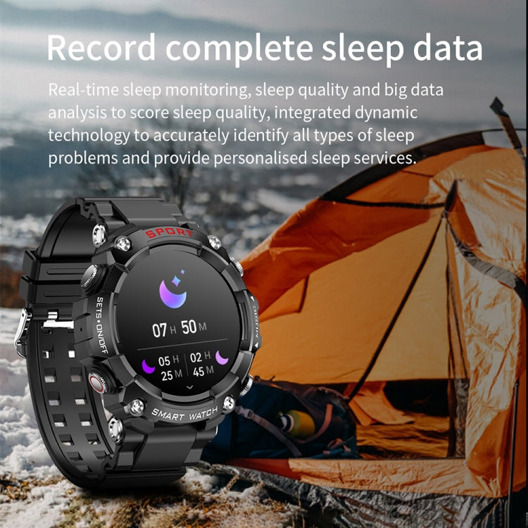 T96 1.52 inch Amoled Screen 2 in 1 Bluetooth Earphone Smart Watch(Blue) by buy2fix