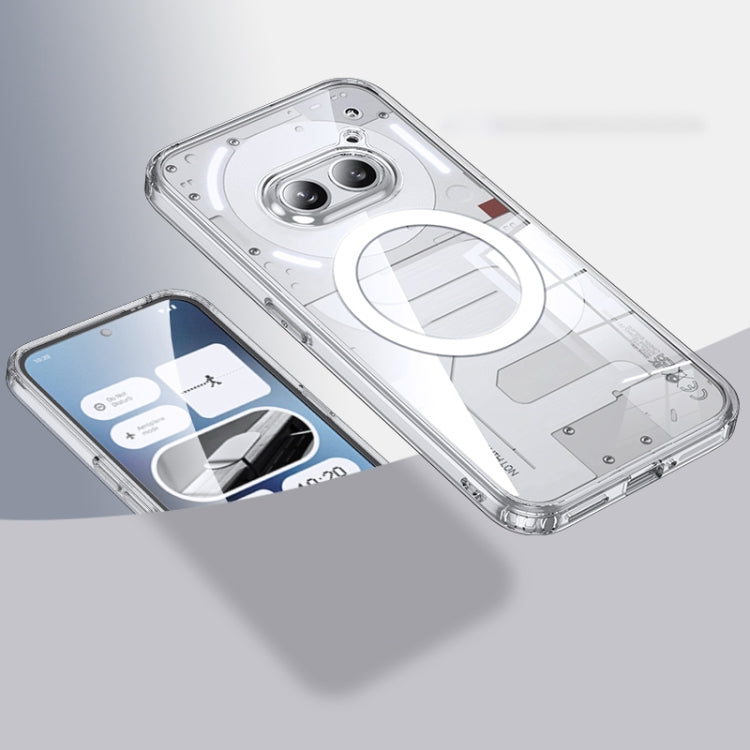 For Nothing Phone 2a MagSafe Armor Clear TPU Hybrid PC Phone Case(Transparent) - Nothing Cases by buy2fix | Online Shopping UK | buy2fix