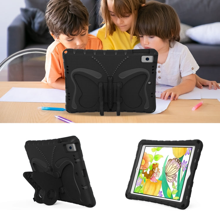 For iPad Air 3 / 10.5 2019 Butterfly Bracket EVA Shockproof Tablet Case(Black) - iPad 10.2 Cases by buy2fix | Online Shopping UK | buy2fix
