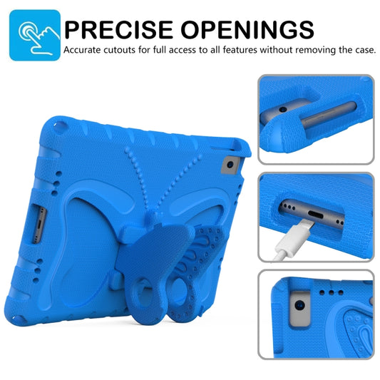 For iPad Air 3 / 10.5 2019 Butterfly Bracket EVA Shockproof Tablet Case(Blue) - iPad 10.2 Cases by buy2fix | Online Shopping UK | buy2fix