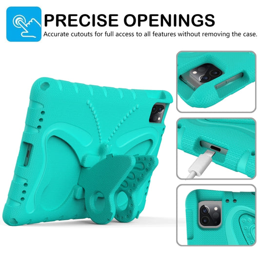 For iPad Air 2022/2020 10.9 Butterfly Bracket EVA Shockproof Tablet Case(Mint Green) - iPad Air (2022) / (2020) 10.9 Cases by buy2fix | Online Shopping UK | buy2fix