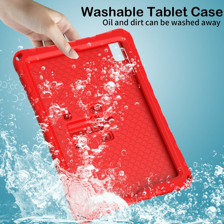 For iPad Air 1/2 / 9.7 2018/2017 Butterfly Bracket EVA Shockproof Tablet Case(Red) - iPad 9.7 (2018) & (2017) Cases by buy2fix | Online Shopping UK | buy2fix