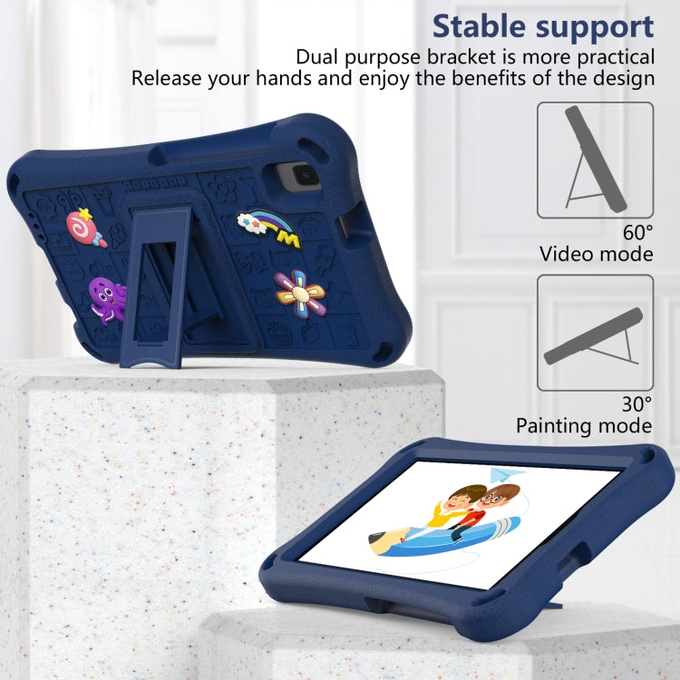 For Samsung Galaxy Tab A 8.0 2019 T290 Hi Baby EVA Full Body Tablet Case with Strap(Navy Blue) - Other Galaxy Tab PC by buy2fix | Online Shopping UK | buy2fix