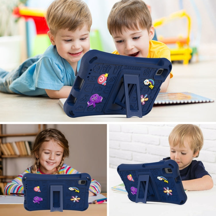 For Samsung Galaxy Tab A 8.0 2019 T290 Hi Baby EVA Full Body Tablet Case with Strap(Navy Blue) - Other Galaxy Tab PC by buy2fix | Online Shopping UK | buy2fix