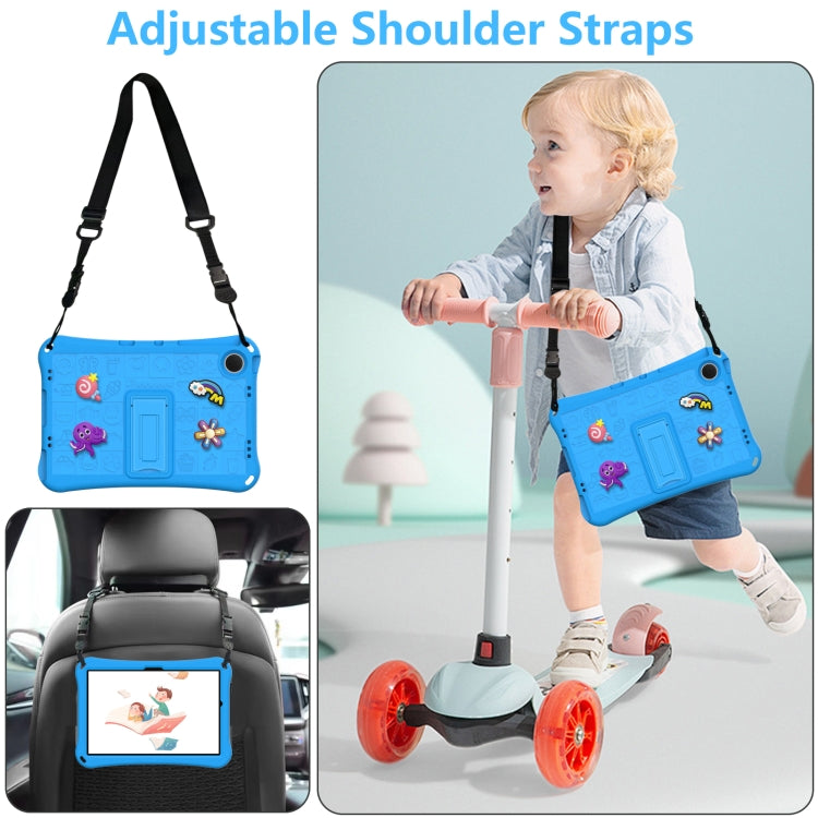 For Samsung Galaxy Tab A9+ 11.0 X210 Hi Baby EVA Full Body Tablet Case with Strap(Sky Blue) - Galaxy Tab A9+ by buy2fix | Online Shopping UK | buy2fix