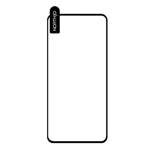 For Xiaomi Redmi Note 12 5G NORTHJO A++ Screen Full Glue Silk Printing Tempered Glass Film by NORTHJO