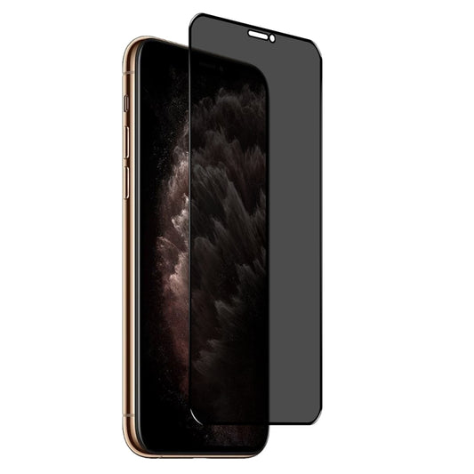 For iPhone 11 Pro Max / XS Max NORTHJO A++ 28 Degree Privacy Full Glue Silk Printing Tempered Glass Film - iPhone 11 Pro Max Tempered Glass by NORTHJO | Online Shopping UK | buy2fix