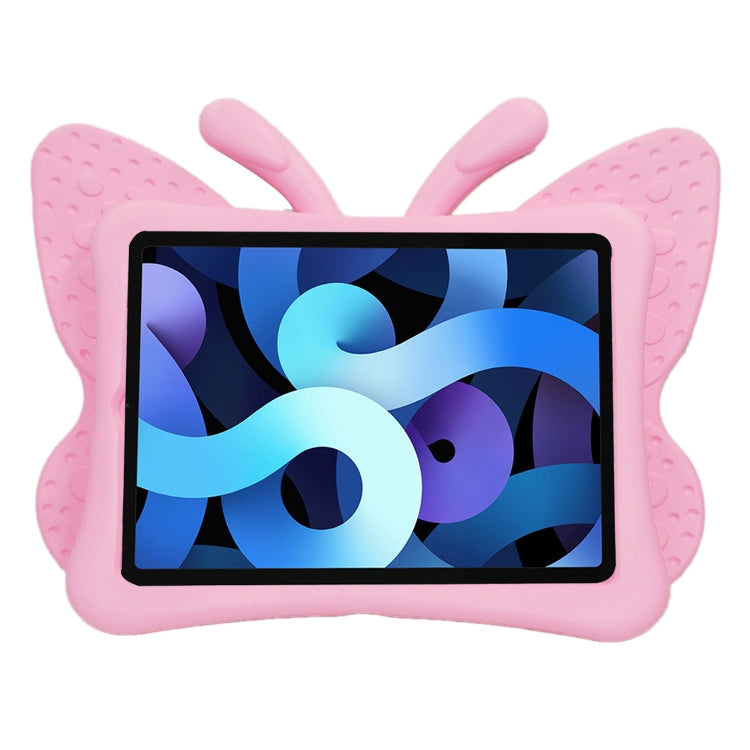 For iPad Pro 11 2024 Butterfly Bracket Kids EVA Shockproof Tablet Case(Pink) - iPad Pro 11 2024 Cases by buy2fix | Online Shopping UK | buy2fix