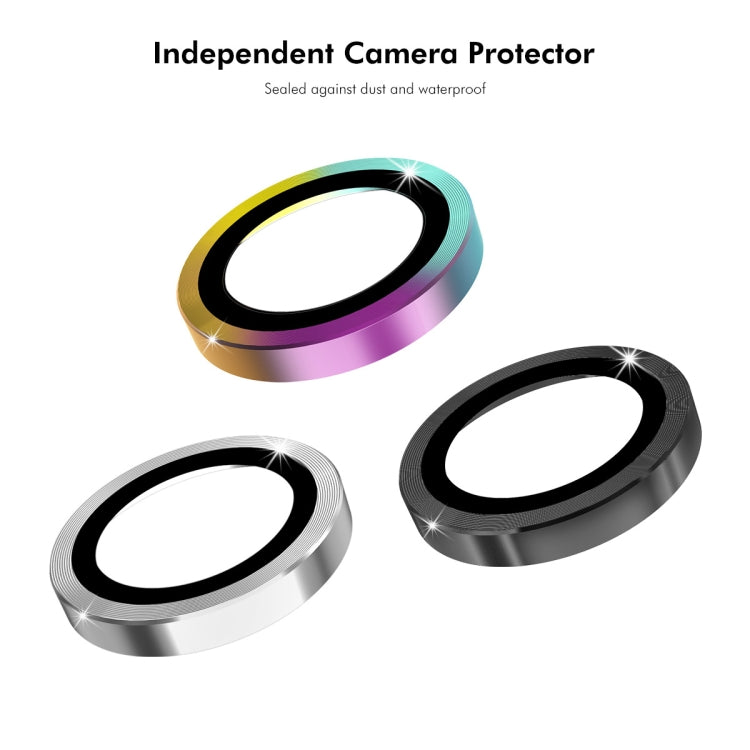 For iPad Air 11 / 13 2025 / 2024 ENKAY Hat-Prince 9H Rear Camera Lens Aluminium Alloy Tempered Glass Film(Colorful) - iPad Air 13 2025 / 2024 Tempered Glass by ENKAY | Online Shopping UK | buy2fix