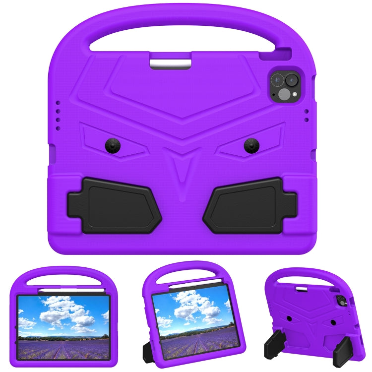 For iPad Air 11 2025 / 2024 Sparrow Style Shockproof Kickstand EVA Tablet Case(Purple) - iPad Air 11 2025 / 2024 Cases by buy2fix | Online Shopping UK | buy2fix