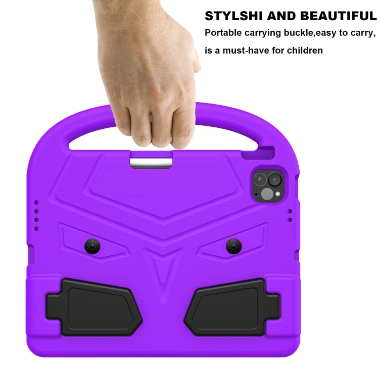 For iPad Air 11 2025 / 2024 Sparrow Style Shockproof Kickstand EVA Tablet Case(Purple) - iPad Air 11 2025 / 2024 Cases by buy2fix | Online Shopping UK | buy2fix