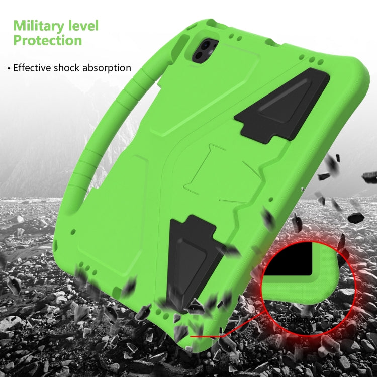 For iPad Pro 12.9 2018-2023 EVA Shockproof Tablet Case with Holder(Green) - iPad Pro 12.9 (2022/2021) Cases by buy2fix | Online Shopping UK | buy2fix