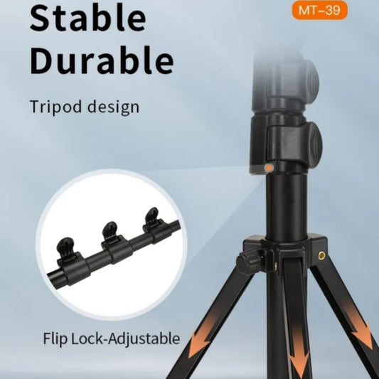 JMARY MT-39 Multifunction Live Streaming DSLR Camera Stand Holder Phone Clamp Tripod by Jmary