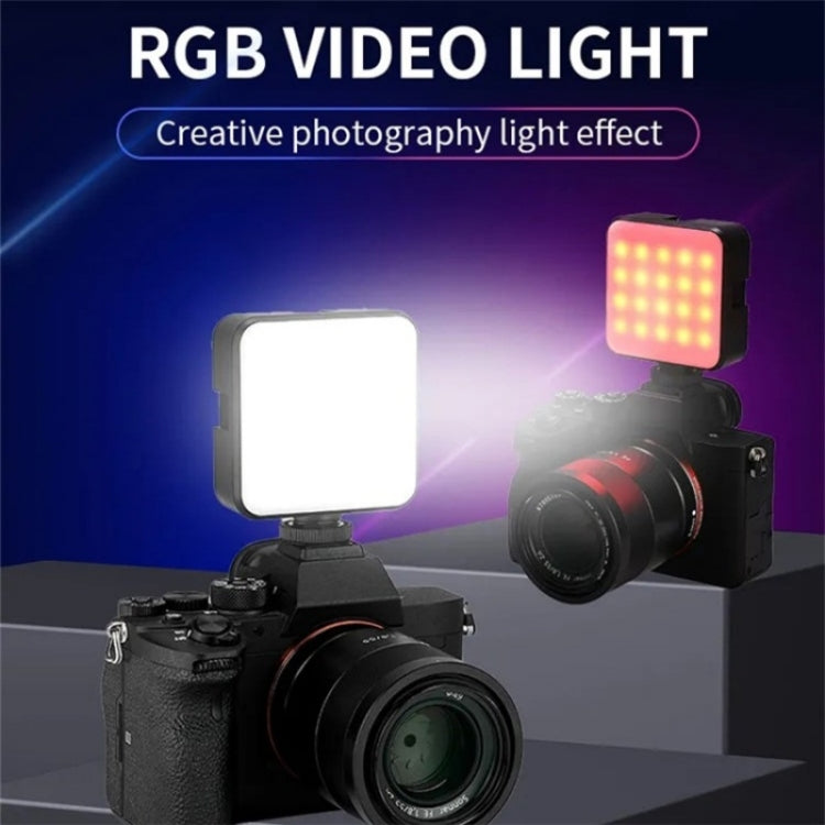 JMARY FM-69RGB Portable Mini RGB Video Light Camera Light Photography Lighting Lamp - by Jmary | Online Shopping UK | buy2fix