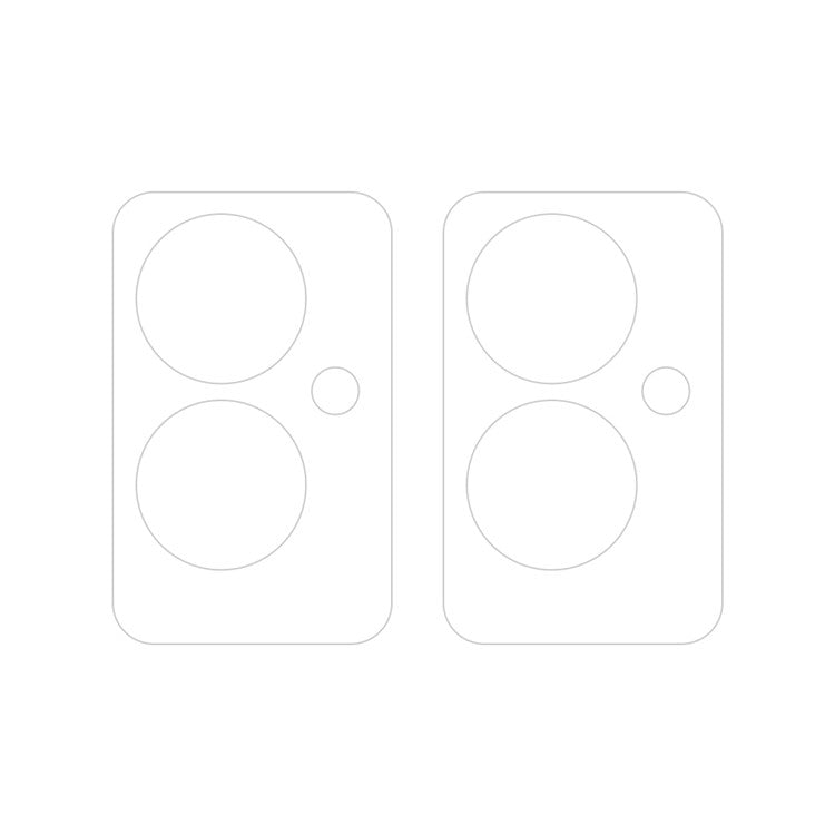 For OPPO Reno11 F / F25 Pro 2pcs ENKAY 9H Rear Camera Lens Tempered Glass Film(Transparent) - OPPO Tempered Glass by ENKAY | Online Shopping UK | buy2fix