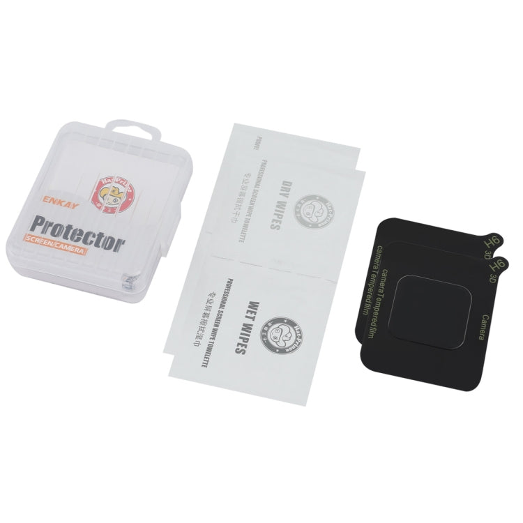 For vivo S18 / V30 Pro 2pcs ENKAY Hat-Prince 9H Rear Camera Lens Tempered Glass Film(Transparent) by ENKAY