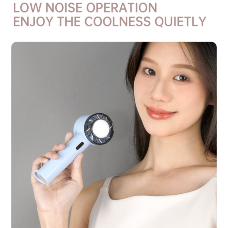 WX-625 Cold Compress Function Portable Mini Summer Fan Handheld Cooling Fan(White) by buy2fix