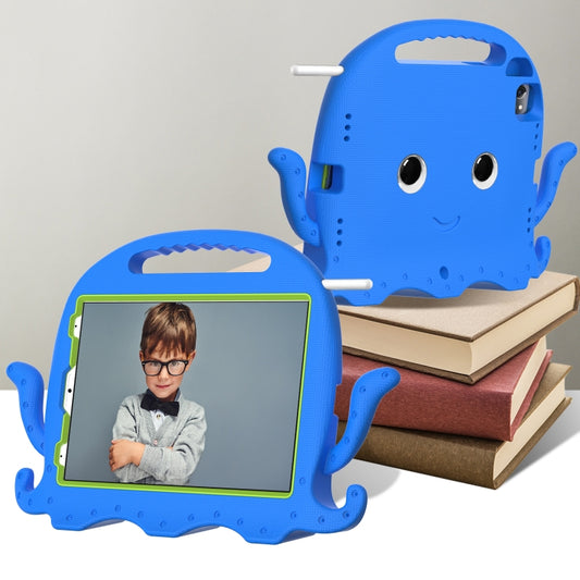 For iPad Pro 11 2025 / 2024 Octopus Style EVA Hybrid PC Shockproof Tablet Case with Strap(Blue) by buy2fix