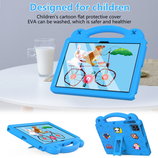 For Blackview Tab 80 10.1 2023 Handle Kickstand Children EVA Shockproof Tablet Case(Sky Blue) by buy2fix