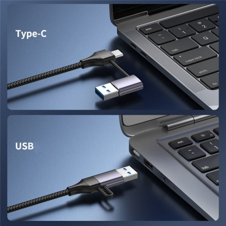 T30B USB / Type-C to Gigabit Hub Adapter for Laptop Tablet PC Phones Docking Station by buy2fix