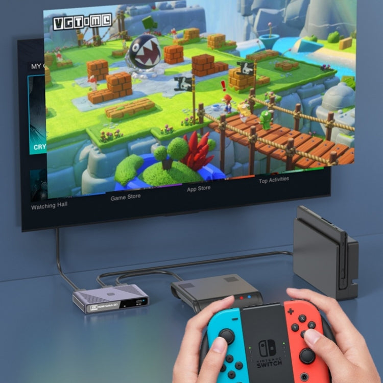 Q803 For TV / Monitor / Camera 8K HDMI 3-in-1-out Switch Converter with USB-C 5V Port by buy2fix