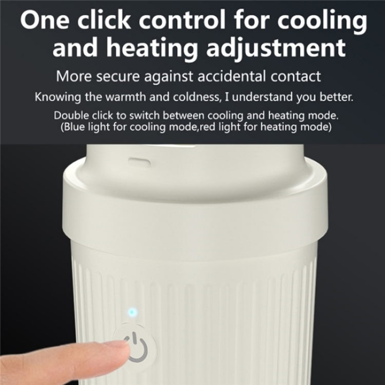 IDZ016 Car Drinking Cup Keep Water Cold / Warm Home Water Bottle, BPA-free, No FDA(White) - Heating Cups by buy2fix | Online Shopping UK | buy2fix