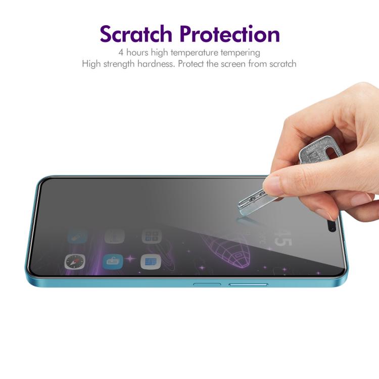 For Honor 400 Lite Global ENKAY Hat-Prince 28 Degree Anti-peeping Privacy Silk Print Tempered Glass Film - Honor Tempered Glass by ENKAY | Online Shopping UK | buy2fix