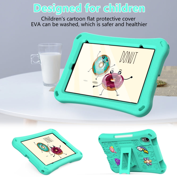 For iPad mini 6 / mini 2024 Hi Baby EVA Full Body Tablet Case with Strap(Mint Green) - iPad mini 6 Cases by buy2fix | Online Shopping UK | buy2fix