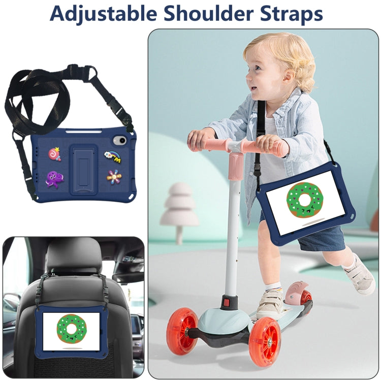 For iPad mini 6 / mini 2024 Hi Baby EVA Full Body Tablet Case with Strap(Navy Blue) - iPad mini 6 Cases by buy2fix | Online Shopping UK | buy2fix