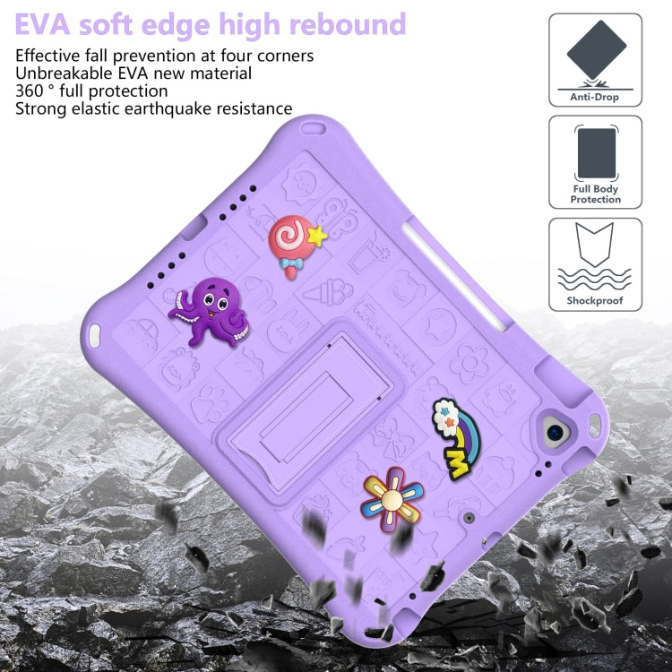 For iPad 10.2 2019 / 2020 / 2021 Hi Baby EVA Full Body Tablet Case with Strap(Light Purple) - iPad 10.2 Cases by buy2fix | Online Shopping UK | buy2fix