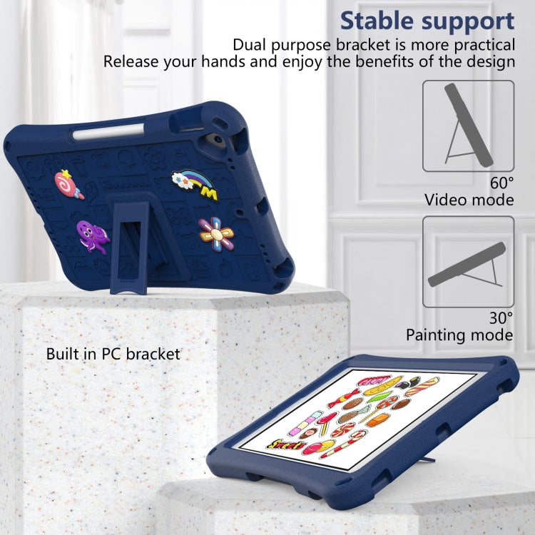 For iPad 10.2 2019 / 2020 / 2021 Hi Baby EVA Full Body Tablet Case with Strap(Navy Blue) - iPad 10.2 Cases by buy2fix | Online Shopping UK | buy2fix