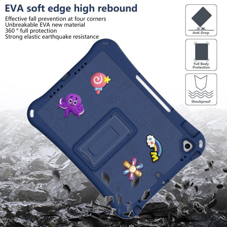 For iPad 10.2 2019 / 2020 / 2021 Hi Baby EVA Full Body Tablet Case with Strap(Navy Blue) - iPad 10.2 Cases by buy2fix | Online Shopping UK | buy2fix