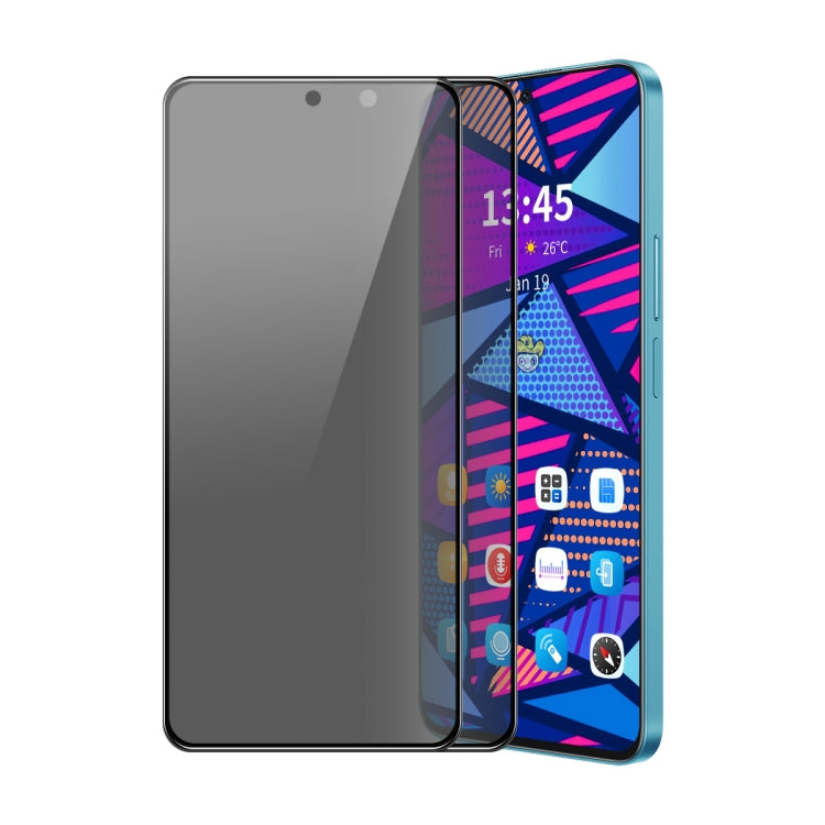 For OPPO K11x 2pcs ENKAY Hat-Prince 28 Degree Anti-peeping Privacy Silk Print Tempered Glass Film - OPPO Tempered Glass by ENKAY | Online Shopping UK | buy2fix