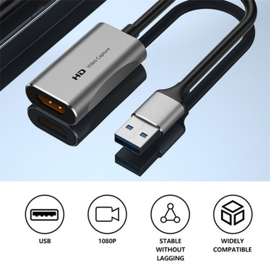 C31 For Game Recording Live Streaming USB to HDMI HD Video Capture Card Adapter Cord by buy2fix