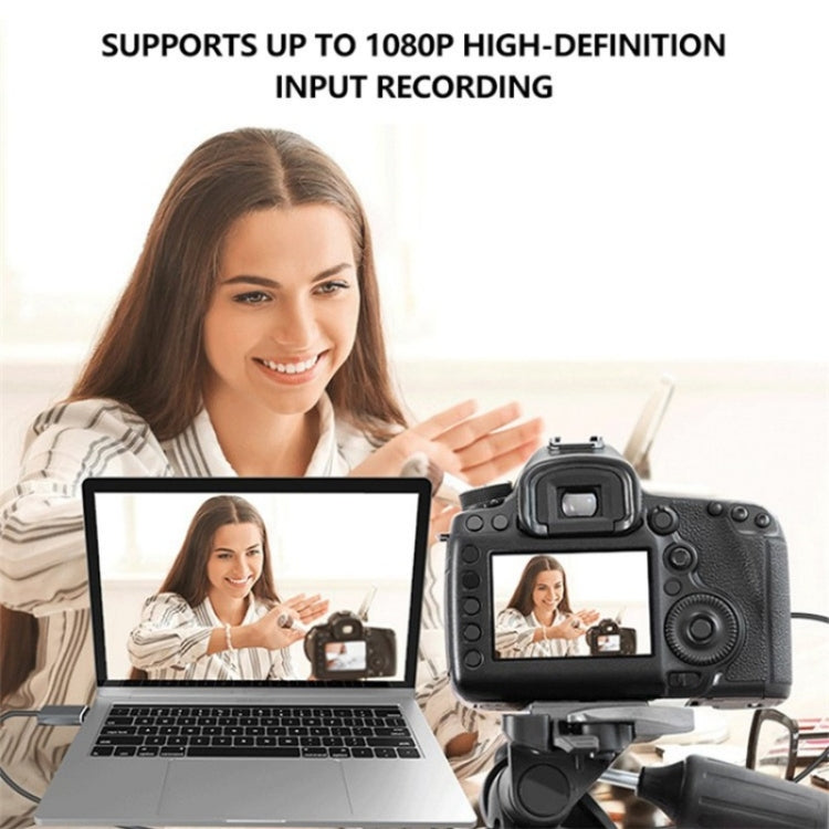 C30 For Game Live Streaming Aluminum Alloy USB Male to HDMI Female HD Video Capture Card by buy2fix