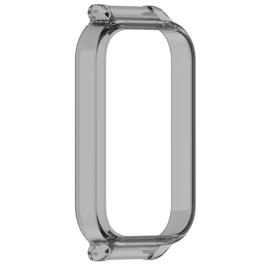 For Redmi Band 2 Half Pack PC Watch Protective Case(Transparent Black) by buy2fix