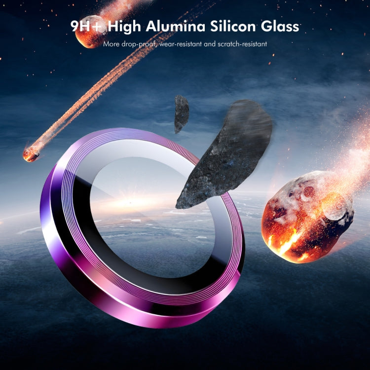For Xiaomi Mix Flip ENKAY 9H Rear Lens Aluminium Alloy Tempered Glass Film(Black) - by ENKAY | Online Shopping UK | buy2fix