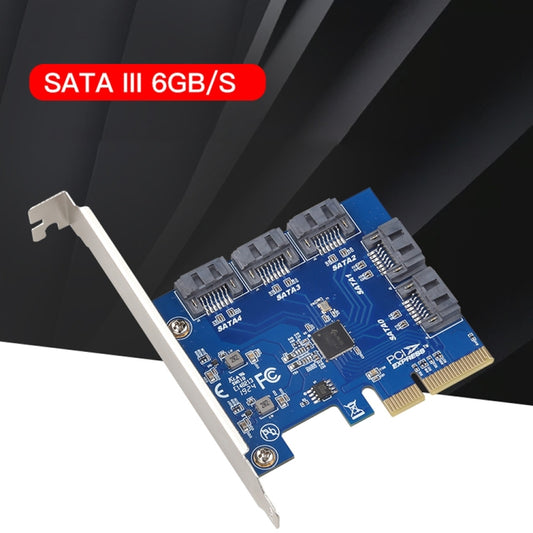 PCIE 3.0-4X to 5 x SATA Controller Card by buy2fix