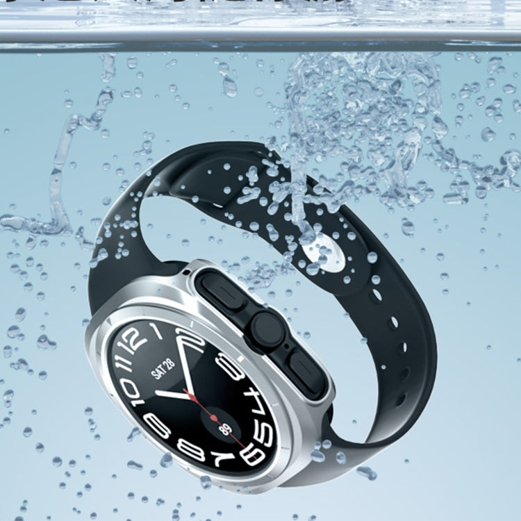 For Samsung Galaxy Watch Ultra 47mm / Ultra 2025 Hollowed PC Watch Protective Case(Black) - Watch Cases by buy2fix | Online Shopping UK | buy2fix