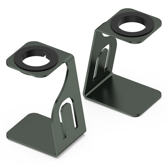 For Fitbit Ace LTE Aluminum Alloy Watch Charging Stand with Charger(Gray) by buy2fix