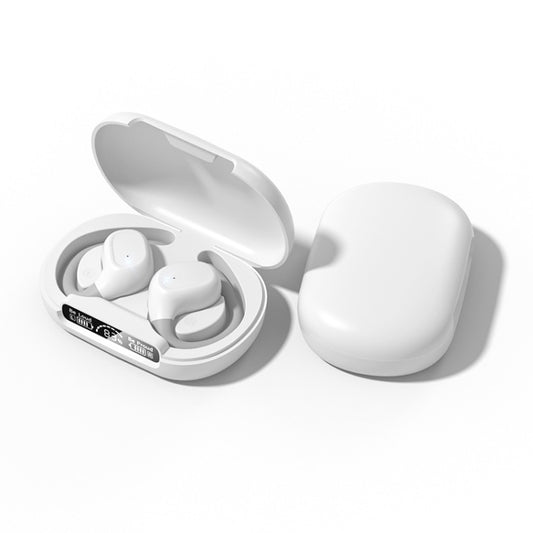 S200 Waterproof In-ear Wireless Sports Bluetooth Earphone with LED Digital Display(white) by buy2fix