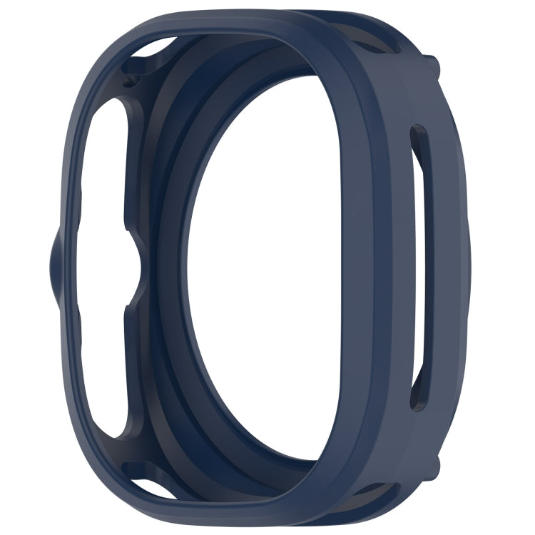 For Samsung Galaxy Watch Ultra 47mm / Ultra 2025 Armored TPU Watch Protective Cover(Blue) - Watch Cases by buy2fix | Online Shopping UK | buy2fix