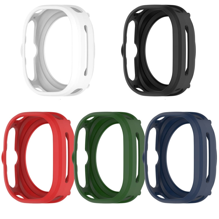 For Samsung Galaxy Watch Ultra 47mm / Ultra 2025 Armored TPU Watch Protective Cover(Blue) - Watch Cases by buy2fix | Online Shopping UK | buy2fix