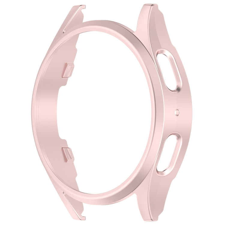 For Sansung Galaxy Watch 7 44mm Half Pack Hollow PC Watch Protective Case(Rose Pink) - Watch Cases by buy2fix | Online Shopping UK | buy2fix