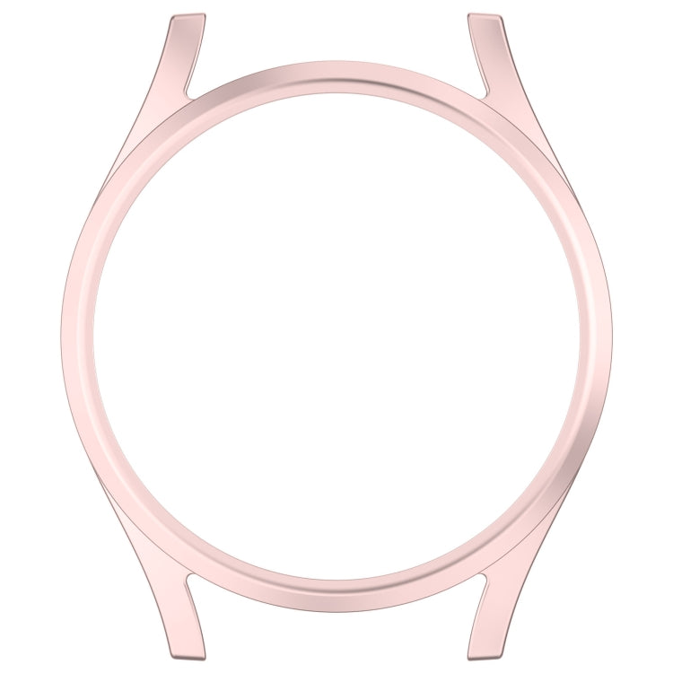 For Sansung Galaxy Watch 7 44mm Half Pack Hollow PC Watch Protective Case(Rose Pink) - Watch Cases by buy2fix | Online Shopping UK | buy2fix