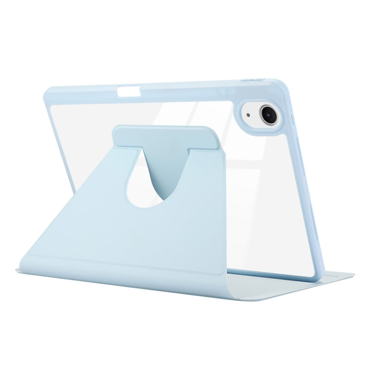 For iPad Pro Air 11 2024 ENKAY 360 Rotation PMMA Leather Smart Tablet Case with Pen Slot(Grey) - iPad Air 13 2025 / 2024 Cases by ENKAY | Online Shopping UK | buy2fix