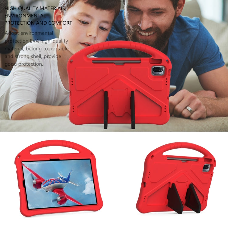 For Huawei Matepad SE 11 2024 EVA Shockproof Tablet Case with Holder(Red) by buy2fix