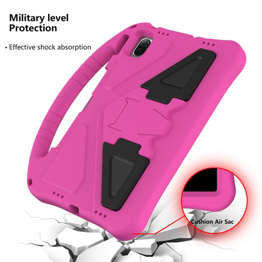 For Huawei Matepad SE 11 2024 EVA Shockproof Tablet Case with Holder(RoseRed) by buy2fix